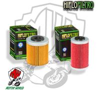 KIT 2 FILTRI FILTRO OLIO HIFLO HF651 + HF155