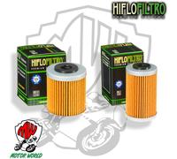KIT 2 FILTRI FILTRO OLIO HIFLO HF651 + HF655 KTM 690 Rally Factory Replica 2007