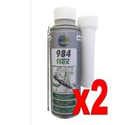 KIT 2 FLACONI PULITORE INIETTORI DIESEL TUNAP 984 200ML+200ML