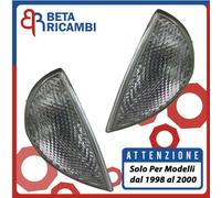 Kit 2 Frecce Anteriori Indicatori Fiat Seicento 1998 Fanali Freccia Bianca Dx Sx