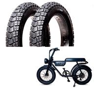 KIT 2 GOMME Copertoni Fat Bike E-HUNTSMAN 20×4 20 x 4 Vee Tire Vee Rubber