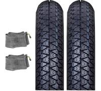KIT 2 GOMME PNEUMATICI COPERTONI 3.00.10 300 10 30010 + CAMERE D'ARIA ARIA 50 SPECIAL L R N deestone o union