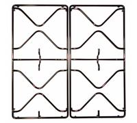 Kit 2 Griglie per Cucina Piano Cottura WHIRLPOOL IGNIS 458 x 225 mm. 4 Fuochi