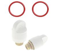 KIT 2 GUARNIZIONI CENTRALE VAPORE TAPPO SERBATOIO | FERRO DA SPARARE SOSTITUZIONE COMPATIBILE CON MIELE BOSCH BRAUN ROWENTA LEIFHEIT TEFAL Ecc... (BROSSE)