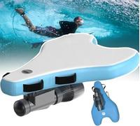 Kit 2 In 1 Premium Con Scooter Subacqueo E Bodyboard Da 38,5 Pollici - Motore Brushless 500 W (batteria 10.000 MAh) Per 130 Minuti Di Autonomia Velocità Regolabile 3 A Km/h(Bodyboard+Air Pump)