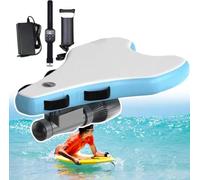 Kit 2 In 1 Premium Con Scooter Subacqueo E Bodyboard Da 38,5 Pollici - Motore Brushless 500 W (batteria 10.000 MAh) Per 130 Minuti Di Autonomia Velocità Regolabile 3 A Km/h(Bodyboard+Thruster)