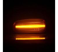 KIT 2 INDICATORI DI DIREZIONE LATERALI A LED COMPATIBILE CON MERCEDES W202 | S202 | Anno di fabbricazione 1996-2000 | | VETRO FUME | LED 6000K EFFETTO XENON | CAN-BUS, PLUG AND PLAY