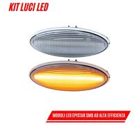 KIT 2 INDICATORI DI DIREZIONE LED COMPATIBILE CON TOYOTA RAV4 III Tipo ACA ACE