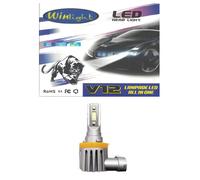 Kit 2 Lampade a Led per Auto H.I.D H8-H9-H11 12/24V 6000K Win Light
