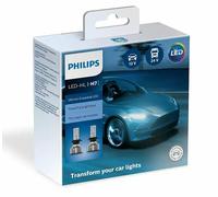 KIT 2 LAMPADE H7 A LED PER AUTO PHILIPS ULTINON ESSENTIAL 12 24 V 6500K