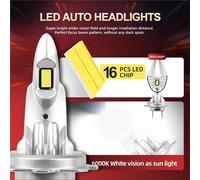 Kit 2 lampade H7 LED qualsiasi moto VERAMENTE LUMINOSE 100% + LUCE BIANCA