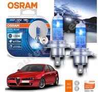 Kit 2 Lampade H7 Osram Lampade Alogene Cool Blue Boost 5500K per Alfa Romeo 159