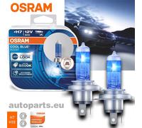 Kit 2 Lampade H7 Osram Lampade Alogene Cool Blue Boost Nuovo Modello 5500K