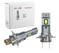 Kit 2 Lampade LED H7 Plug e Play Luce Bianca 6500K 9/18V per MINI Mini (R50,R53)