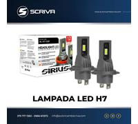 KIT LAMPADE LED HEADLIGHT SIRIUS H7 H18 12V 6000K CHIP SEOUL CSP XL H7 CSP
