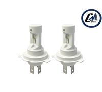 KIT 2 LAMPADE LED SIRIUS H4 / H19 6000K ICE WHITE CHIP HLG3 - XL H419 HLG