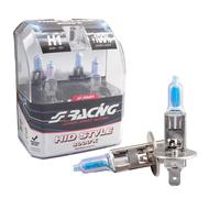 Kit 2 Lampade HID STYLE Luce Effetto Xenon 12V H1 55W 6000K Simoni Racing