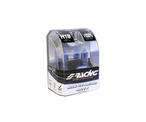 Kit 2 lampadine alogene H19 60-55W ghiaccio 4200K Blue Ice Simoni Racing