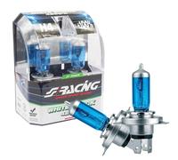 Kit 2 lampadine alogene H4 60-55W White Shock 4200K Simoni Racing