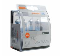 KIT 2 LAMPADINE ALOGENE POWERTEC PLATINUM +130% H4 12V 60/55W DUO