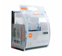 KIT 2 LAMPADINE ALOGENE POWERTEC PLATINUM +130% H7 12V 55W DUO