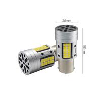 Kit 2 lampadine led Bay15d 6500K CANBUS ventola integrata