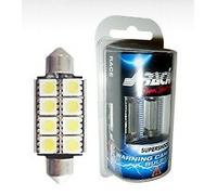 Kit 2 Lampadine Led Siluro bianco 3 led resistenza integrata Simoni Racing