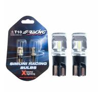 Kit 2 Lampadine T10 a 6 Led Bianco CSP Canbus No Polarity Simoni Racing