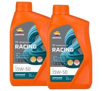 KIT 2 LITRI OLIO MOTORE RACING 15W50 FULL SINTETIC MOTO FULL SINTETIC