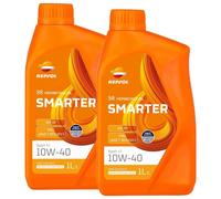 KIT 2 LITRI OLIO MOTORE REPSOL SMARTER SPORT 4T 10W40 MOTO E SCOOTER