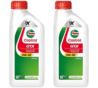 Kit 2 lt olio motore Castrol GTX C4 5w30 Protezione avanzata per il tuo motore