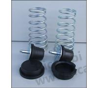 KIT 2 Molle Rialzo PEUGEOT 306 SW Break Stabilizzatrici Carico Traino Roulotte