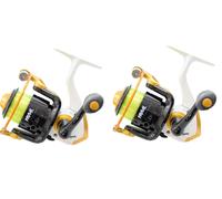 Kit 2 Mulinelli con Filo da Pesca Fondo Bolentino Mare Carpa Lago 4000 TP