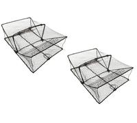 Kit 2 Nasse Professionali Pesca Trappola Granchio Blu Pesci Granchi Mare TPS