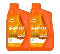 kit 2 olio da litro Olio Repsol Smarter 2t Semi Sintetico UNIVERSALE SCOOTER GIL