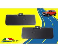 KIT 2 PANTINE ALETTE PARASOLE COLORE NERO PER FIAT PANDA PANDA 4X4 141 DAL 1986-