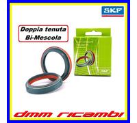 Kit 2 Paraoli + 2 Parapolvere SKF DUAL Forcella WP 48 KTM EXC 250 300 2020 2021