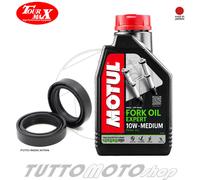 KIT 2 PARAOLI TOURMAX + OLIO 10W MOTUL MOTO GUZZI NEVADA 750 1996-2001