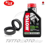 KIT 2 PARAOLI TOURMAX + OLIO 15W MOTUL MOTO GUZZI NEVADA 750 1996-2001