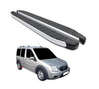 Kit 2 pedane laterali sottoporta in alluminio Ford Connect 2003-2014