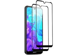 KIT 2 PEZZI Compatibile con OPPO REALME C33 RMX3624 / C33 2023 / C30 RMX3581 / C30S RMX3690 Pellicola trasparente VETRO glass FULL touch screen TEMPERATO antiurto 9H antigraffio SCHERMO (cornice Nero)