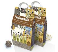 KIT 2 PEZZI LETTIERA GATTI CAMOMILLA AGGLOMERANTE PAGLIANATURA