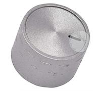 KIT 2 pezzi Manopola (Originale Beko) per piano cottura, colore griglio/argento codice ricambio: 150244213, uspshop.eu