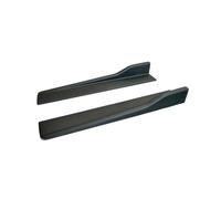 Kit 2 pezzi minigonne adesive ABS nero universali 60cm