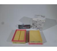 KIT 2 PEZZI PIECES FILTRO ARIA AIR FILTER ORIGINALE VOLKSWAGEN LUPO POLO CADDY