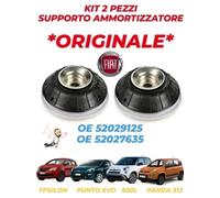 KIT 2 PEZZI SUPPORTI AMMORTIZZATORI 500L PUNTO PANDA ORGINALE FIAT 52027635