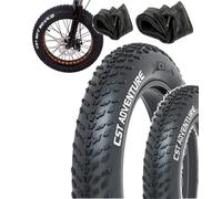 Kit 2 pneumatici 2 camera d'aria Fat Bike CST Adventure CMT-07 20x4.00 E-bike