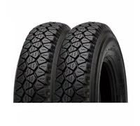 KIT 2 Pneumatici Gomme 4.00-12 PR8 APE CAR PIAGGIO TM703 Deestone D810 Anteriore