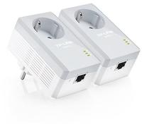 Kit 2 powerline con Shuko passante 1 port LAN TL-PA4010P KIT - TL-PA4010PKIT