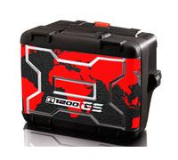 KIT 2 PROTEZIONI ADESIVE VALIGIE BMW VARIO 1° MODELLO ASPHALT RED VA-OLD-002